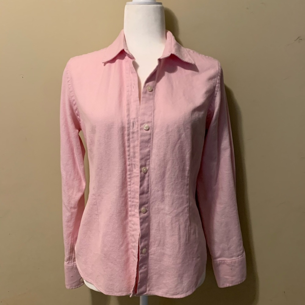 Saks 5th Avenue woven dress shirt